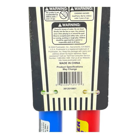 Poolmaster Water Swimming Pool Pop Dual Pack Hot Shots Power Water Launchers - Picture 3 of 3